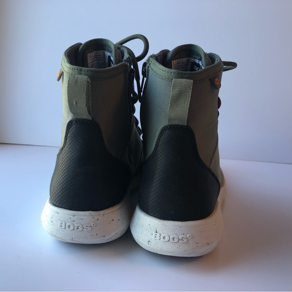 Bogs Loden Olive Green Black Juniper Hiker Women's Casual Boots - Picture 3 of 16